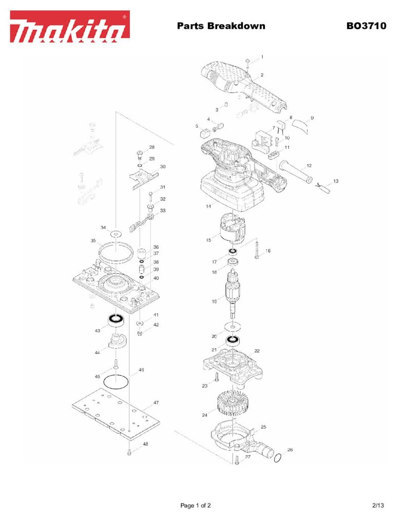 thumbnail of BO3710_Parts_Breakdown