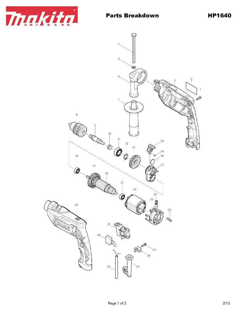 thumbnail of HP1640_Parts_Breakdown
