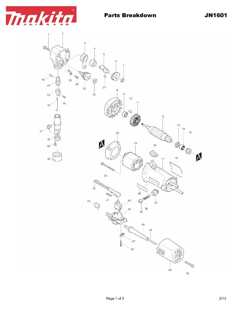 thumbnail of JN1601_Parts_Breakdown
