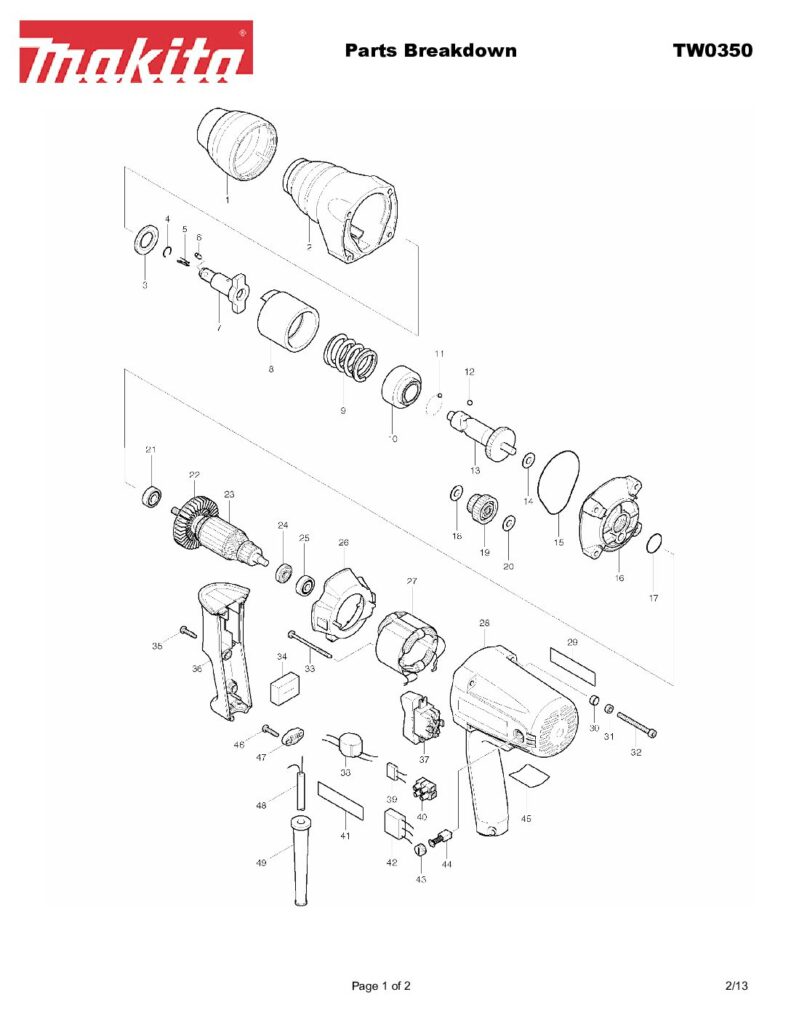 thumbnail of TW0350_Parts_Breakdown